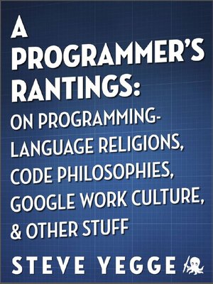 cover image of A Programmer's Rantings